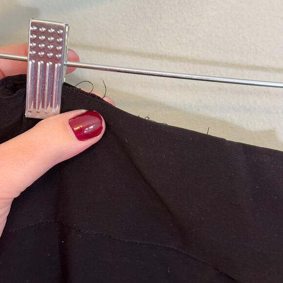 Lisette L Montreal Dress Pants Womens 8 Black Mid Rise Pull On Straight Career - Picture 6 of 9